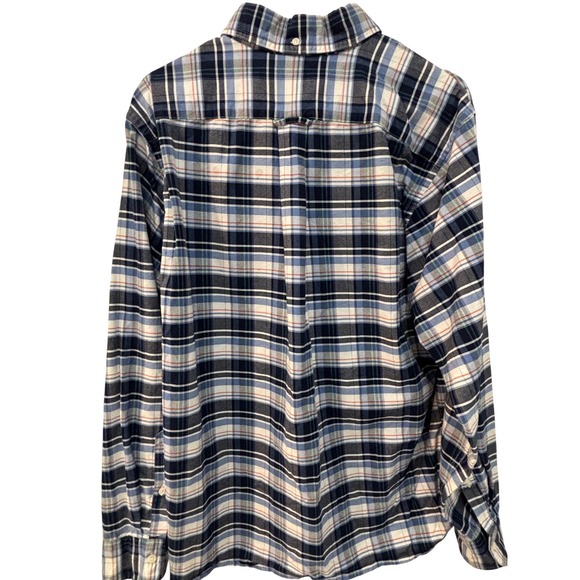 Lands End Sail Rigger Oxford Plaid and Striped Button Down Men's Bundle Size L - Picture 8 of 12